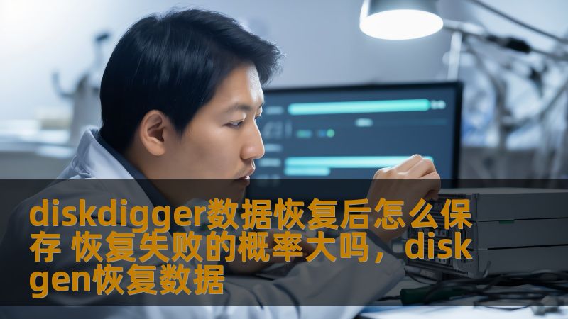 diskdigger数据恢复后怎么保存 恢复失败的概率大吗，diskgen恢复数据