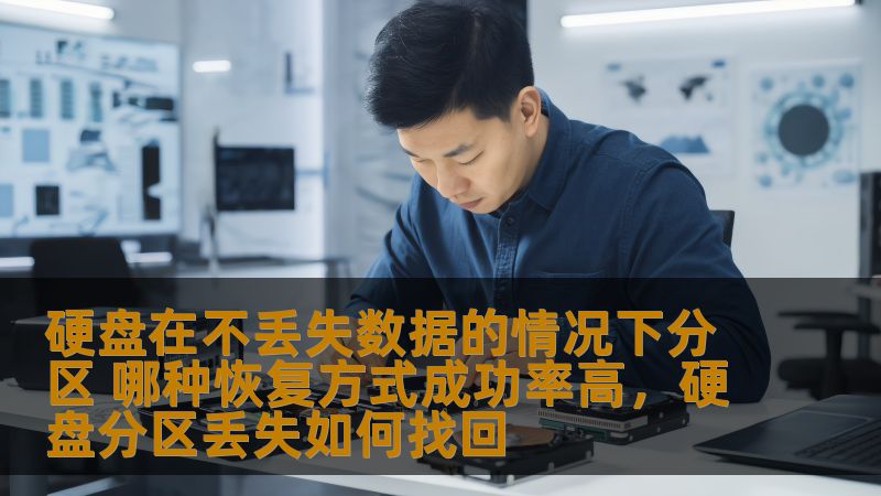 硬盘在不丢失数据的情况下分区 哪种恢复方式成功率高，硬盘分区丢失如何找回