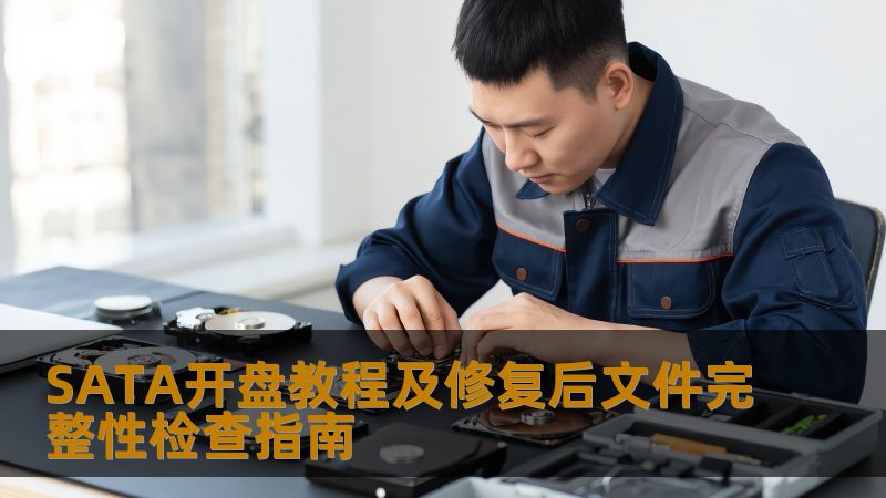 SATA开盘教程及修复后文件完整性检查指南
