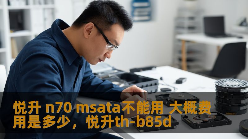 悦升N70mSATA固态硬盘因故障无法使用，很多用户都感到困惑。本文将深入探讨N70mSATA固态硬盘常见的问题及解决方案，同时提供维修费用的估算，帮助用户做出最合适的选择。
