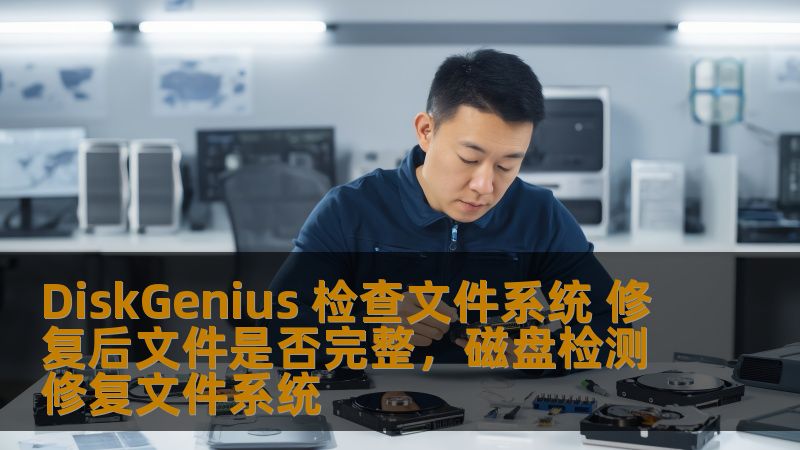 DiskGenius 检查文件系统 修复后文件是否完整，磁盘检测修复文件系统