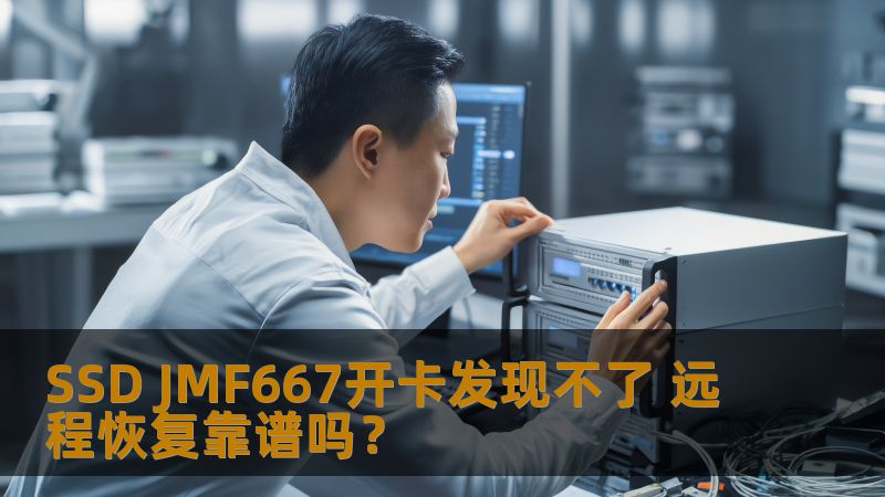 探讨SSD JMF667开卡难题及远程恢复的可靠性，帮助用户解决数据恢复问题。