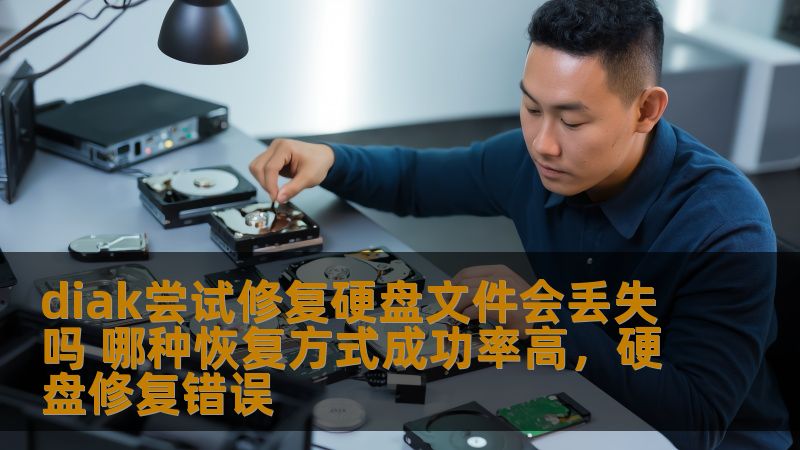 硬盘文件丢失是我们在日常使用中可能面临的严重问题，尤其当硬盘出现故障时，修复与恢复成为关键。然而，在尝试修复硬盘时，许多人会担心文件会不会丢失。本文将深入探讨如何有效修复硬盘，并分析不同恢复方式的成功率，以帮助你最大化数据安全。