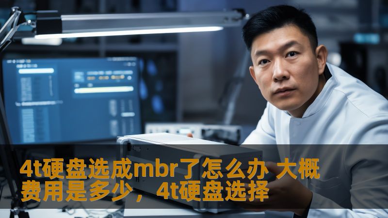 4t硬盘选成mbr了怎么办 大概费用是多少，4t硬盘选择