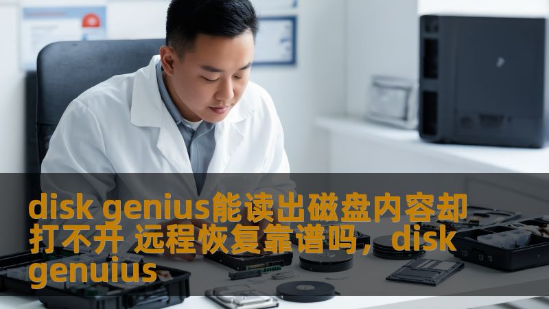 disk genius能读出磁盘内容却打不开 远程恢复靠谱吗，diskgenuius