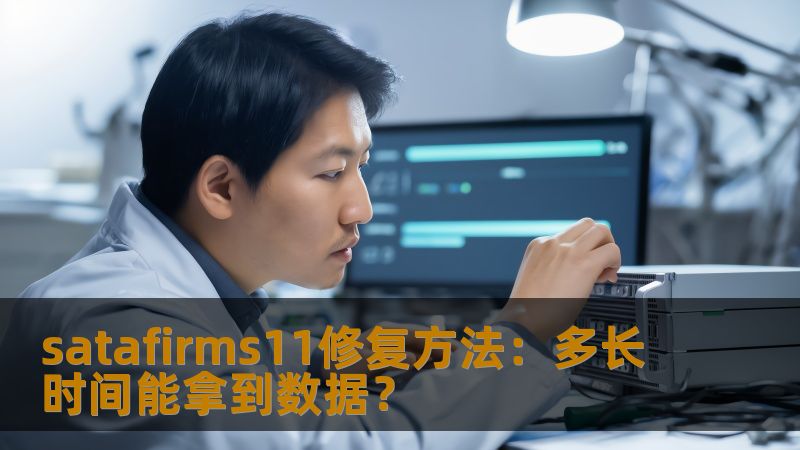 satafirms11修复方法：多长时间能拿到数据？