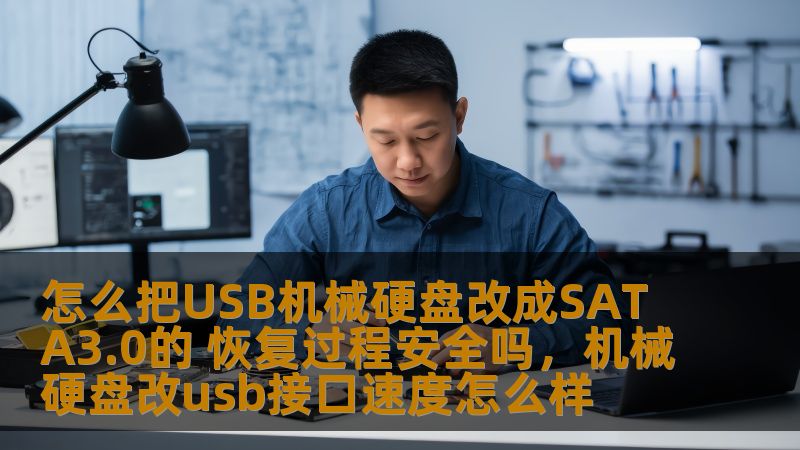 怎么把USB机械硬盘改成SATA3.0的 恢复过程安全吗，机械硬盘改usb接口速度怎么样