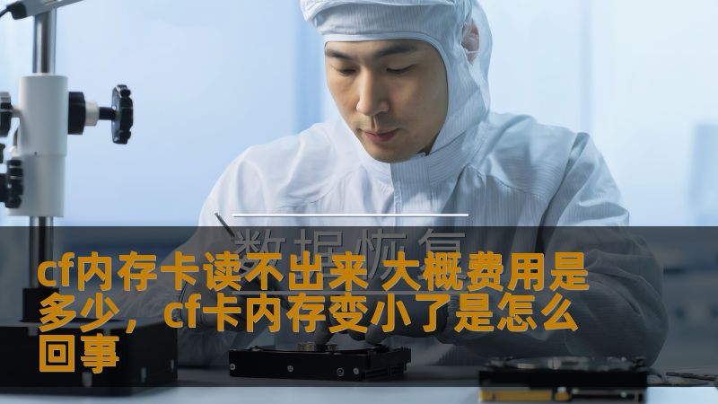 你遇到CF内存卡无法读取的问题了吗？不必担心，我们为你详细解析可能的原因，并且提供解决方案以及大致的费用估算，帮助你快速恢复数据，解决烦恼。