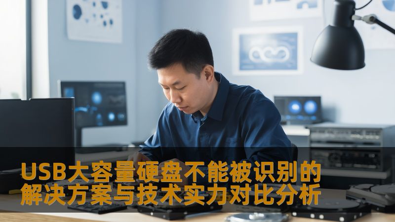 USB大容量硬盘不能被识别的解决方案与技术实力对比分析，提供详细故障分析及操作步骤，助您快速恢复数据。