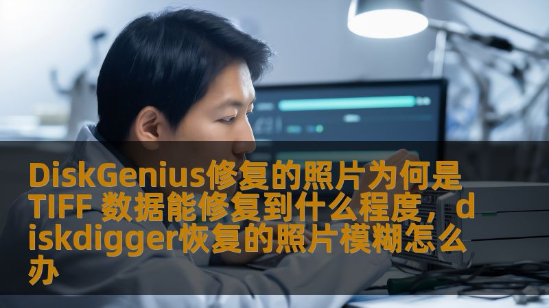 本文将详细探讨DiskGenius修复照片过程中为何选择TIFF格式，并分析它能够恢复的照片数据的具体程度，带您深入了解磁盘数据恢复技术，尤其是在修复照片方面的优势。