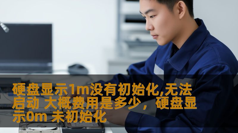 本文将详细解析硬盘出现“1M没有初始化，无法启动”的问题，分析其可能的原因以及如何解决，同时为大家提供估算的修复费用，帮助用户了解硬盘数据恢复的具体流程。