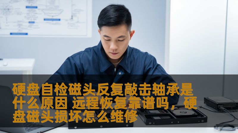 硬盘自检磁头反复敲击轴承是什么原因 远程恢复靠谱吗,硬盘磁头损坏怎么维修 硬盘自检磁头反复敲击轴承是什么原因 远程恢复靠谱吗,硬盘磁头损坏怎么维修