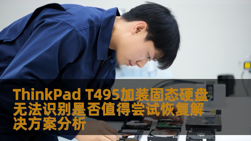 分析ThinkPad T495加装固态硬盘无法识别的原因及解决方案，帮助用户快速恢复数据，提升使用体验。