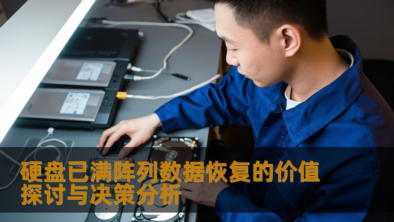 硬盘已满阵列数据恢复的价值探讨与决策分析 硬盘已满阵列数据恢复的价值探讨与决策分析