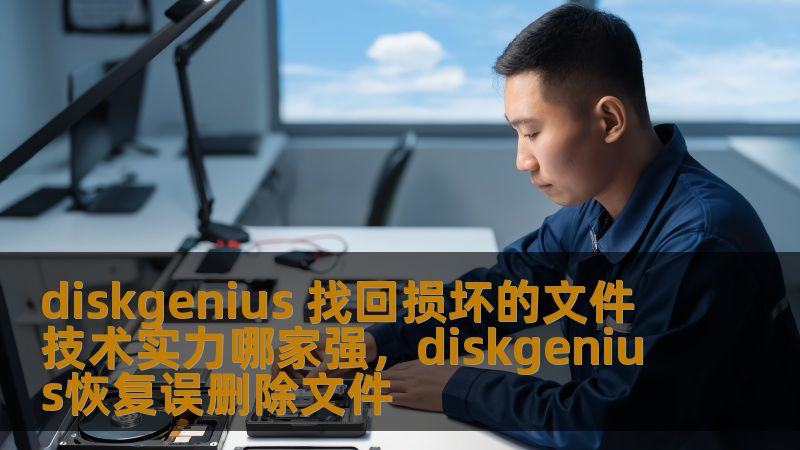 DiskGenius以其卓越的技术实力和高效的文件恢复功能，成为了众多用户首选的专业数据恢复软件。它如何通过创新的技术帮助用户轻松找回丢失或损坏的文件？本文将为你详细解答。