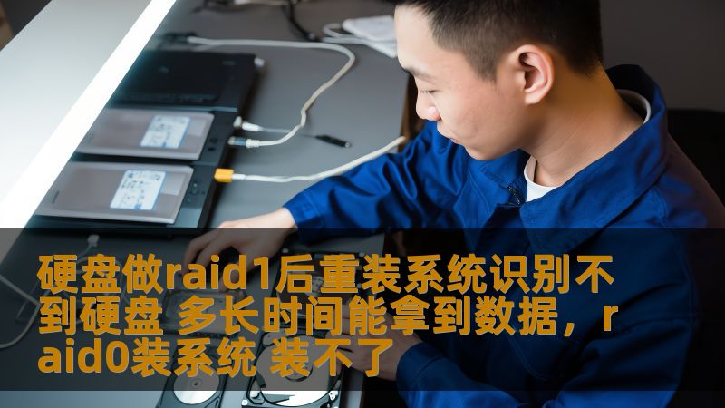 硬盘做raid1后重装系统识别不到硬盘 多长时间能拿到数据，raid0装系统 装不了