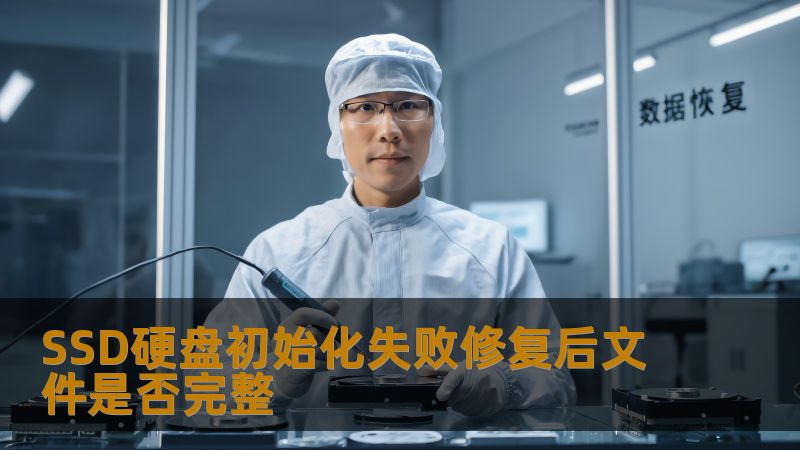 SSD硬盘初始化失败修复后文件是否完整 SSD硬盘初始化失败修复后文件是否完整