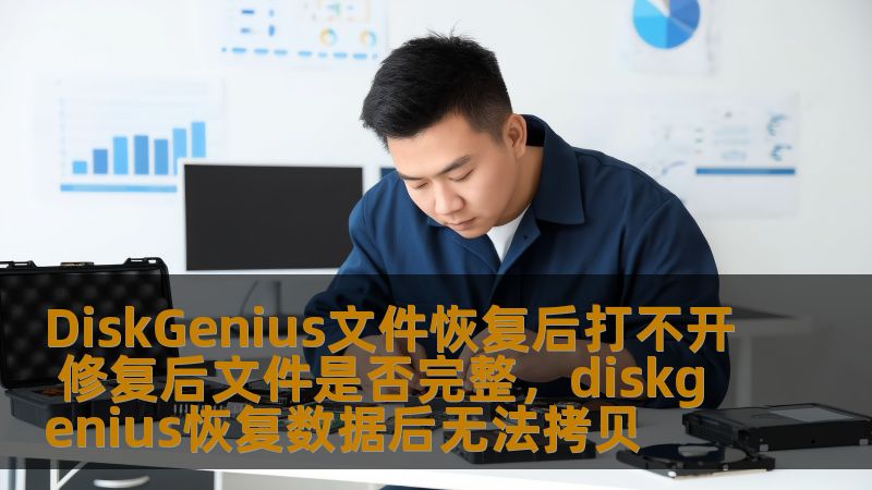 DiskGenius文件恢复后打不开 修复后文件是否完整，diskgenius恢复数据后无法拷贝
