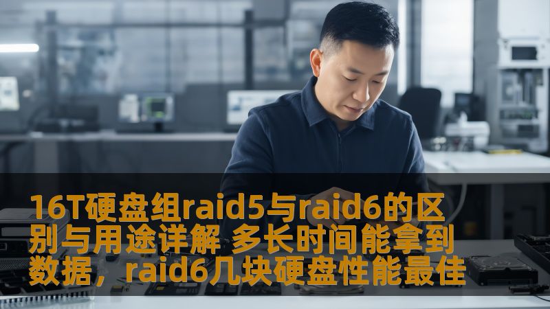 16T硬盘组raid5与raid6的区别与用途详解 多长时间能拿到数据，raid6几块硬盘性能最佳