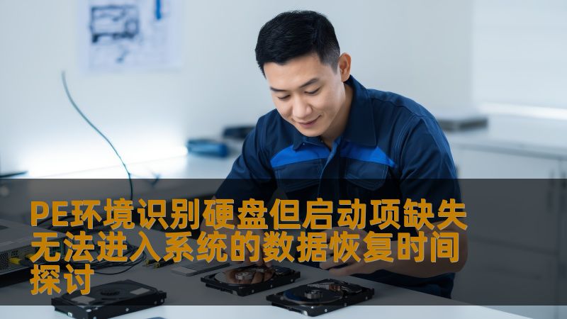 PE环境识别硬盘但启动项缺失无法进入系统的数据恢复时间探讨