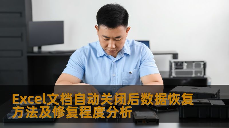 Excel文档自动关闭后数据恢复方法及修复程度分析