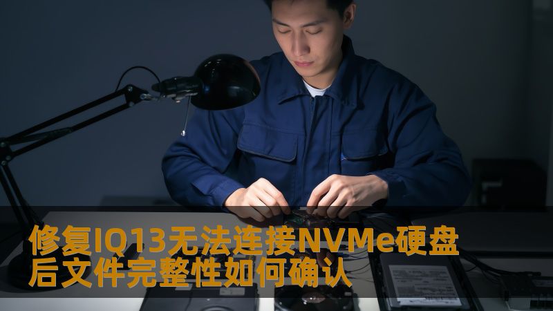 修复IQ13无法连接NVMe硬盘后文件完整性如何确认