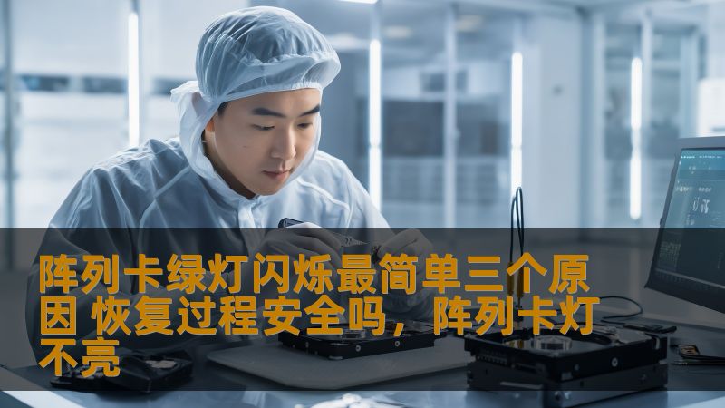 阵列卡绿灯闪烁最简单三个原因 恢复过程安全吗,阵列卡灯不亮 阵列卡绿灯闪烁最简单三个原因 恢复过程安全吗,阵列卡灯不亮