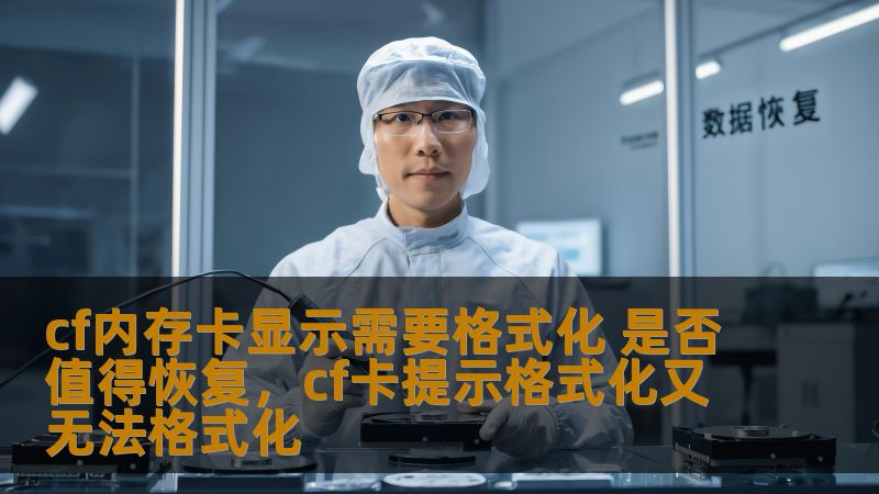 cf内存卡显示需要格式化 是否值得恢复，cf卡提示格式化又无法格式化