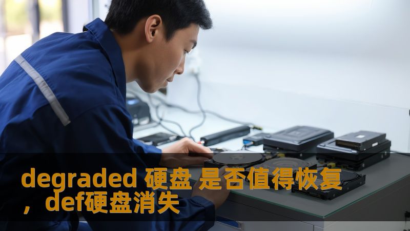 degraded 硬盘 是否值得恢复，def硬盘消失