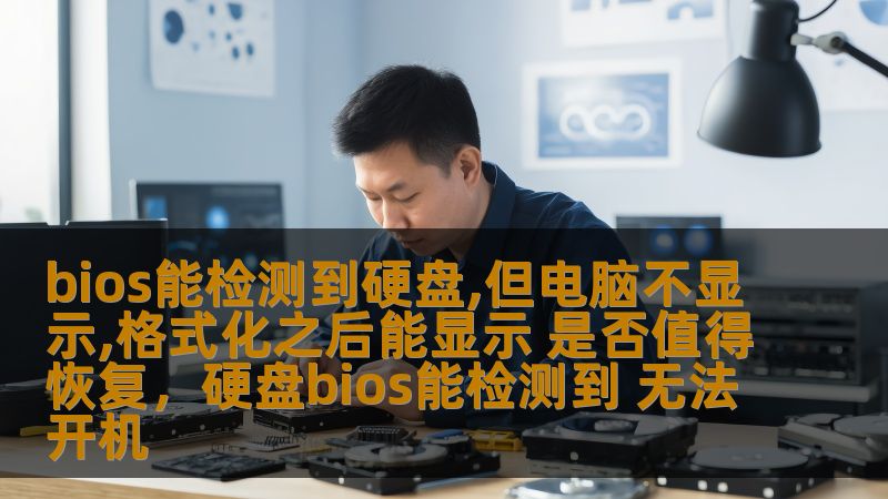bios能检测到硬盘,但电脑不显示,格式化之后能显示 是否值得恢复,硬盘bios能检测到 无法开机 bios能检测到硬盘,但电脑不显示,格式化之后能显示 是否值得恢复,硬盘bios能检测到 无法开机