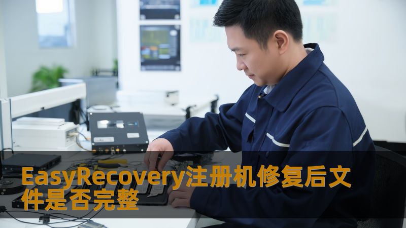 EasyRecovery注册机修复后文件是否完整