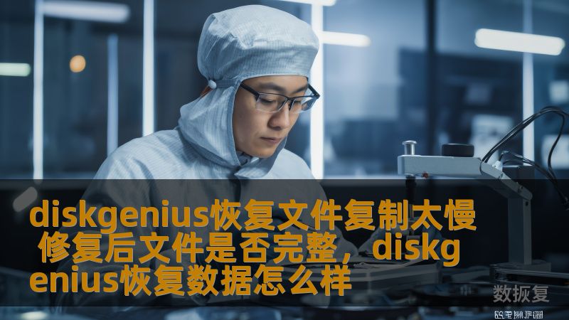 diskgenius恢复文件复制太慢 修复后文件是否完整，diskgenius恢复数据怎么样