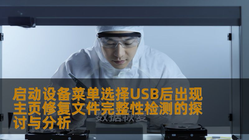 启动设备菜单选择USB后出现主页修复文件完整性检测的探讨与分析 启动设备菜单选择USB后出现主页修复文件完整性检测的探讨与分析