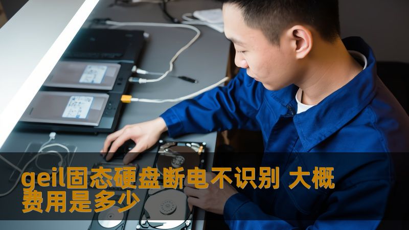geil固态硬盘断电不识别 大概费用是多少