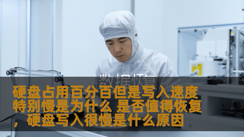 在使用电脑过程中，硬盘占用百分百且写入速度特别慢的问题常常让人头疼。本文将深入分析其可能原因，并探讨是否值得进行数据恢复。