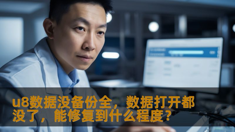 u8数据没备份全，数据打开都没了？了解数据能修复到什么程度，掌握数据恢复技巧，避免数据丢失带来的困扰。