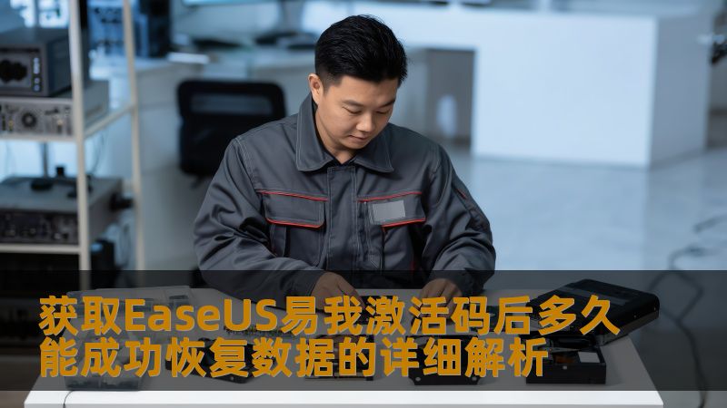 获取EaseUS易我激活码后多久能成功恢复数据？本文将为您详细解析数据恢复的步骤与技巧，帮助您高效恢复丢失的数据。