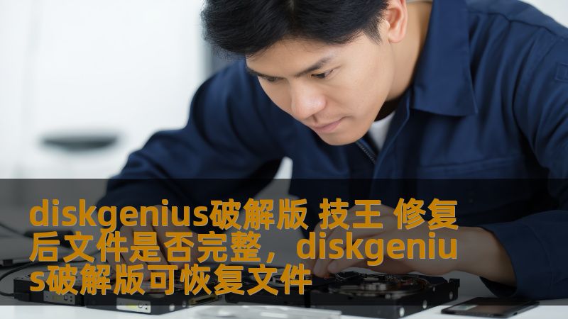 diskgenius破解版 技王 修复后文件是否完整，diskgenius破解版可恢复文件