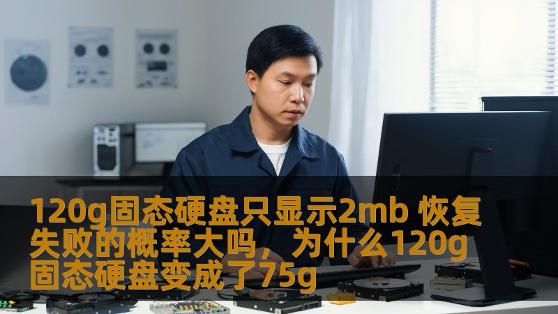 120g固态硬盘只显示2mb 恢复失败的概率大吗,为什么120g固态硬盘变成了75g 120g固态硬盘只显示2mb 恢复失败的概率大吗,为什么120g固态硬盘变成了75g