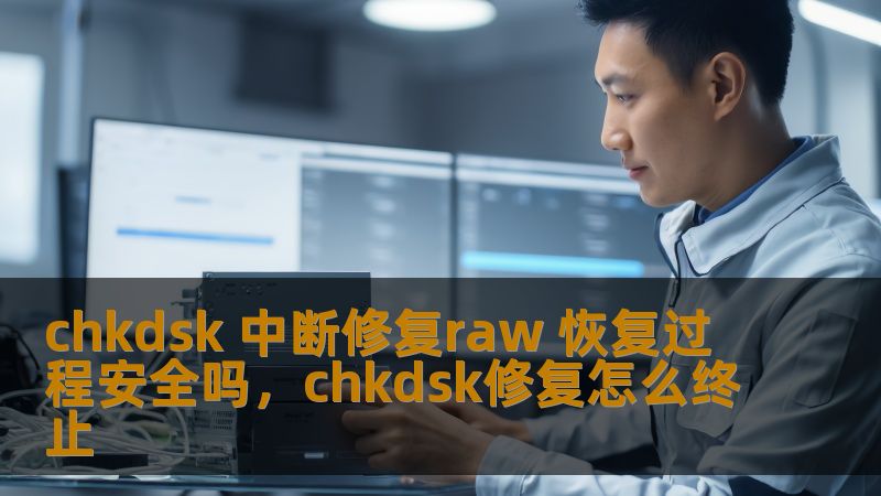 chkdsk 中断修复raw 恢复过程安全吗，chkdsk修复怎么终止