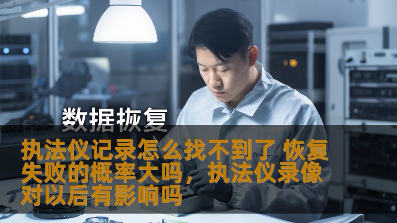 执法仪记录怎么找不到了 恢复失败的概率大吗，执法仪录像对以后有影响吗
