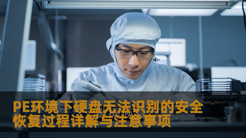 PE环境下硬盘无法识别的安全恢复过程详解与注意事项