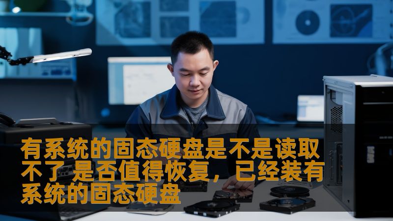 有系统的固态硬盘是不是读取不了 是否值得恢复，已经装有系统的固态硬盘
