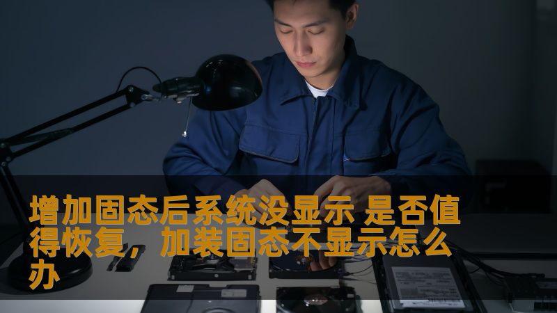 增加固态后系统没显示 是否值得恢复，加装固态不显示怎么办