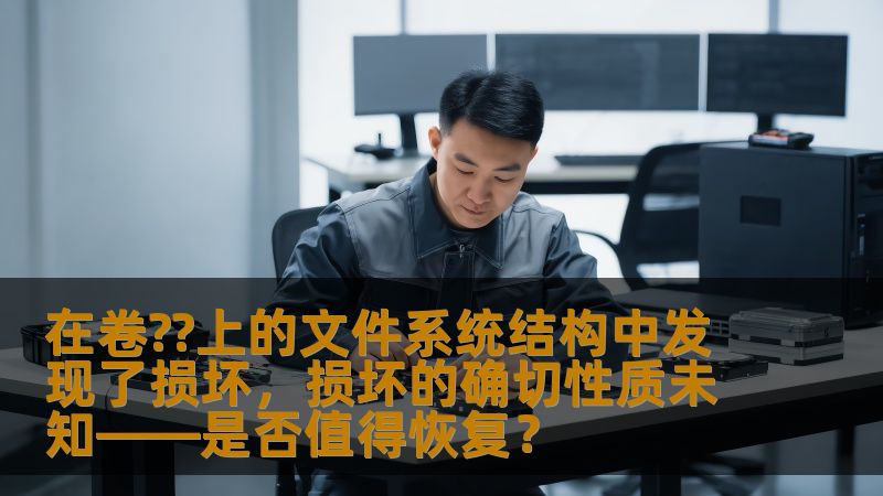 在卷??上的文件系统结构中发现了损坏，损坏的确切性质未知——是否值得恢复？
