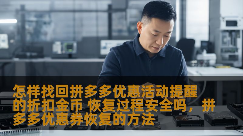 怎样找回拼多多优惠活动提醒的折扣金币 恢复过程安全吗，拼多多优惠券恢复的方法