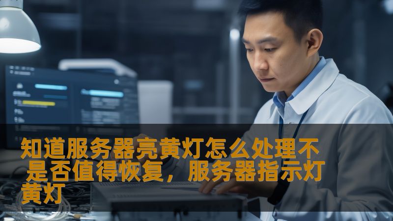 知道服务器亮黄灯怎么处理不 是否值得恢复，服务器指示灯黄灯
