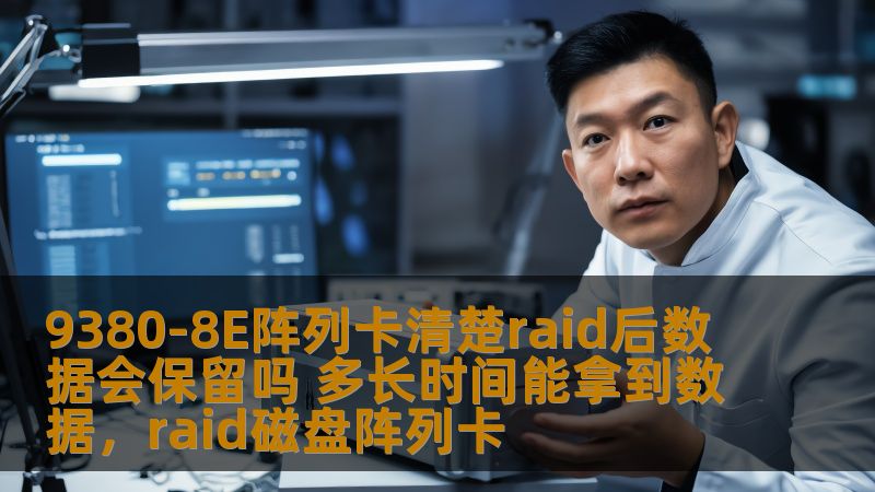 9380-8E阵列卡清楚raid后数据会保留吗 多长时间能拿到数据，raid磁盘阵列卡