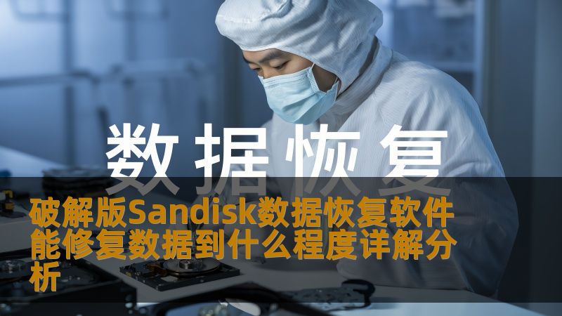破解版Sandisk数据恢复软件能修复数据到什么程度详解分析