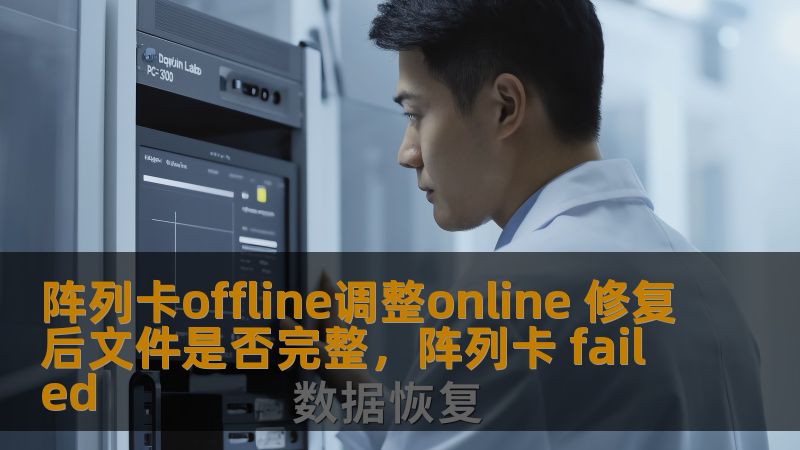阵列卡offline调整online 修复后文件是否完整，阵列卡 failed
